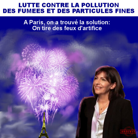 feux d'artifice à Paris