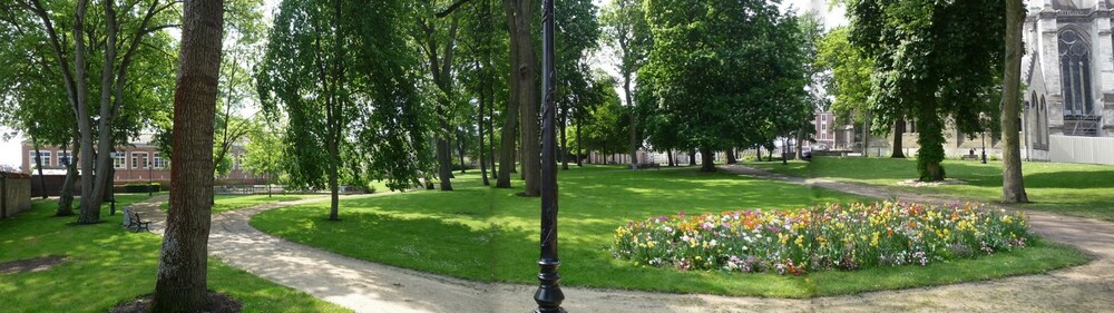 Amiens, le Jardin de l'Evêché (II)