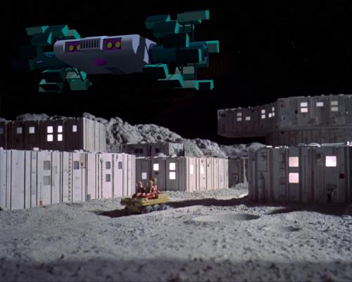 Vue montrant l'arrière de Gwent