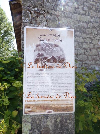 Arradon, la chapelle sainte Barbe