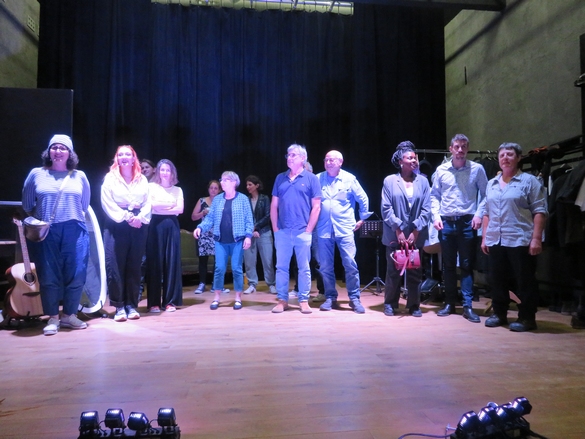 Le spectacle estival de la Compagnie des Gens "La nuit des rois",  a été présenté aux adhérents de l'association