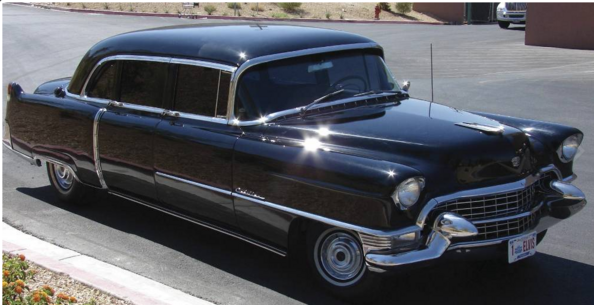 ELVIS et sa  1955 Cadillac   75 Fleetwood Limousine