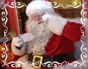 father christmas with letter