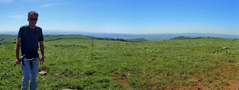 col de Bonnecombe les pâtures d'Aubrac