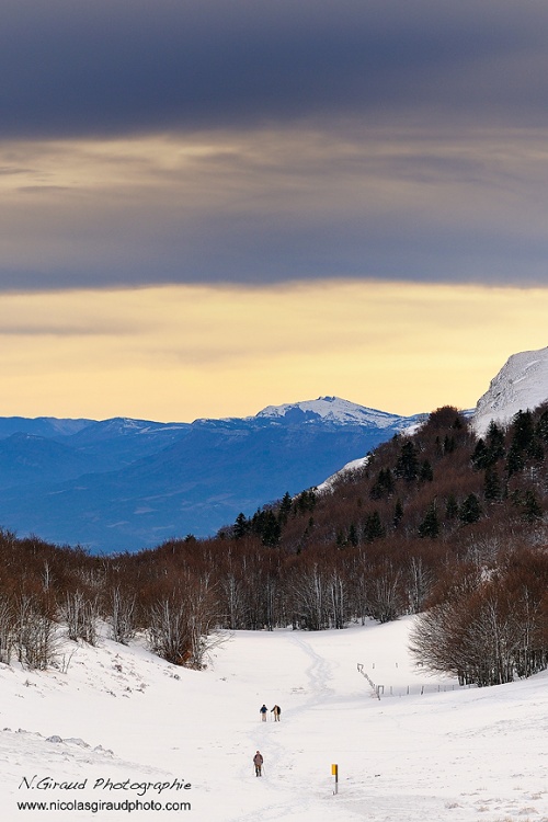 Rochers de Chironne, frontière naturelle entre Diois/Vercors