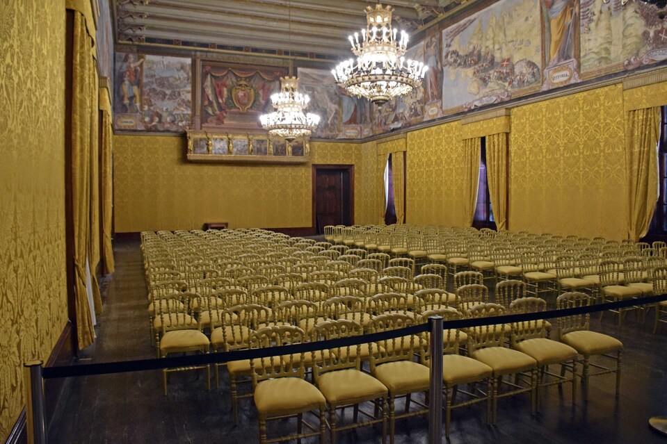 La Valette - Palais des Grands Maîtres - Salle du Grand Conseil