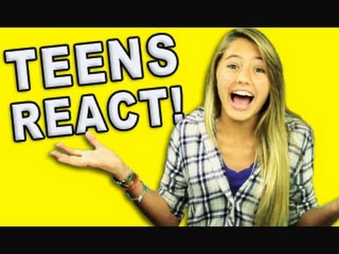 Teens react