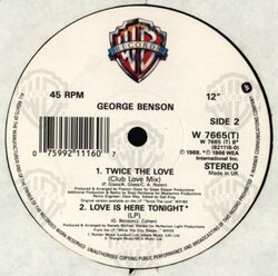 George Benson - Twice The Love