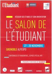 Salon de l'étudiant de Grenoble 27 et 28 novembre 2015