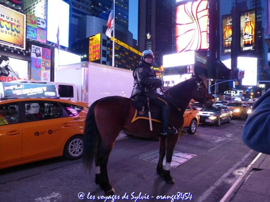 USA NEW YORK TIMES SQUARE DE NUIT