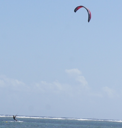 Kitesurf à la Saline -