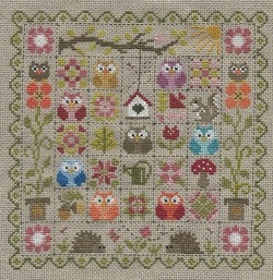 Patchwork aux chouettes - Terminé !!!