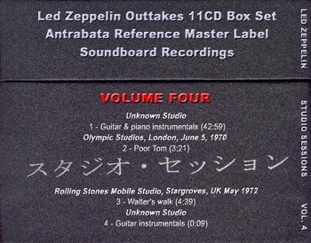 Led Zeppelin Antrabata Outtakes (Soundboard Recordings 68-80)