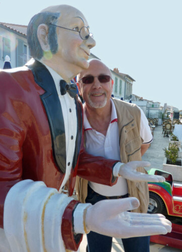 La Flotte André devant le restaurant La Croisette