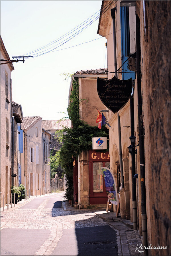 Photos des ruelles de Saint Macaire - Gironde