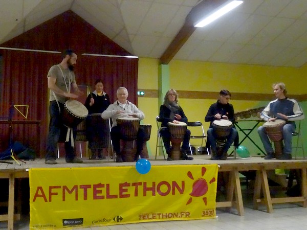 Un beau "défi musical" a eu lieu à Laignes pour le Téléthon