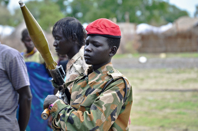Des milliers d'enfants-soldats libérés au Soudan du Sud