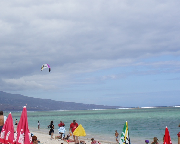 Kitesurf à la Saline -
