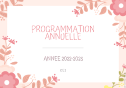 Trame Programmation Cycle 2