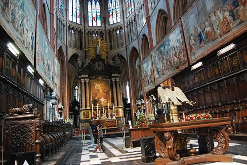 Bruges, la cathédrale St Sauveur