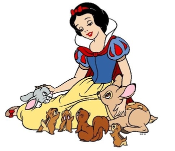 Blanche neige animaux