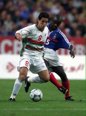 Samedi 06.10.2001 Stade de france l\'équipe de France-Algérie 4-1
