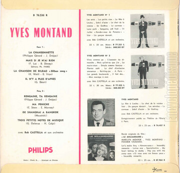 Yves Montand, 1961