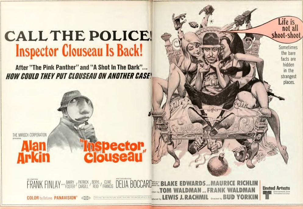 INSPECTOR CLOUSEAU BOX OFFICE USA 1968