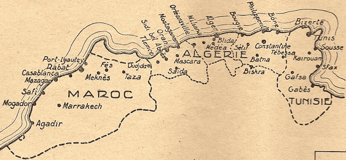 AJPN - L'Afrique du Nord en 1948