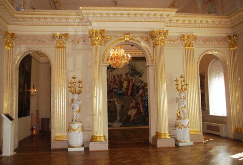 Visite au Palais de Peterhof (Russie)
