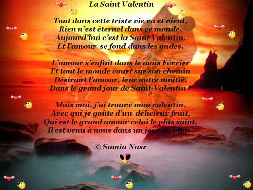 35+ Poeme saint valentin amitie 2018  