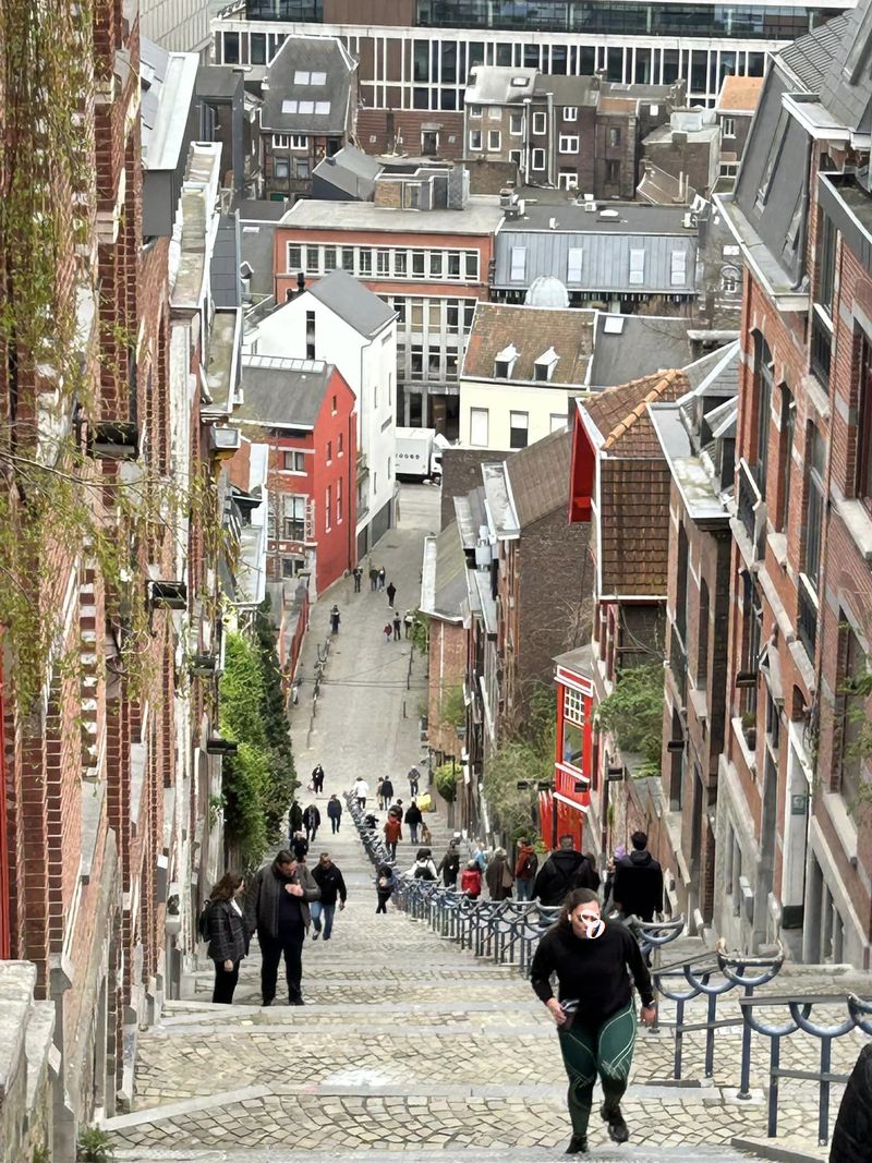 Escalier Liège.