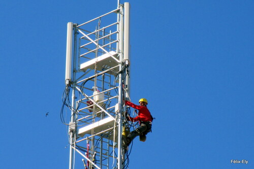 Une antenne à terre !