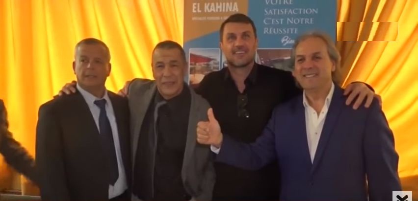 15.1.2018 Bencheikh, Madjer, Belloumi, Maldini cérémonie Ballon d'Or