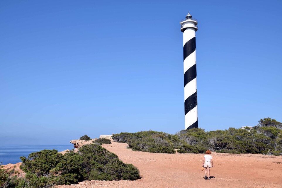 Ibiza - Pointe d'Es gats - Le phare de Moscater