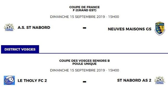 Programme du wk