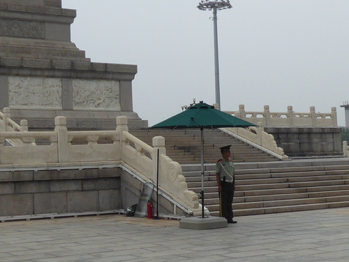 Voyage Transsibérien 2017, le 23/07, 16 ème jour, Chine, Pékin, Place Tian Men (2)