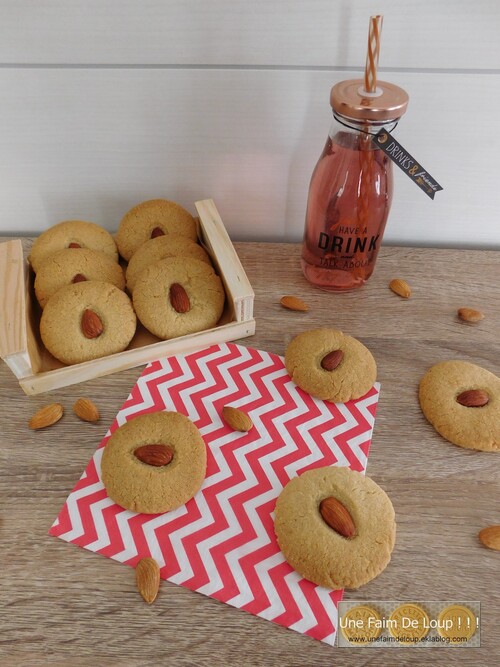 Sablés fondants aux amandes 