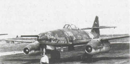 Le Messerschmitt Me 262 "un vilain deffaut"