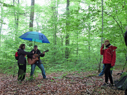 1er mai 2014 - Balade contée dans la forêt du Banney à Luxeuil les Bains