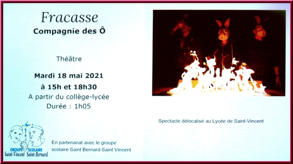 Présentation des spectacles destinés au Jeune Public, au Théâtre Gaston Bernard, pour la saison 2020-2021