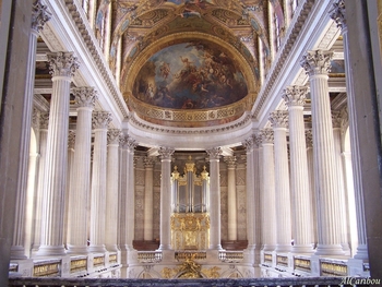 La chapelle royale du château de Versailles