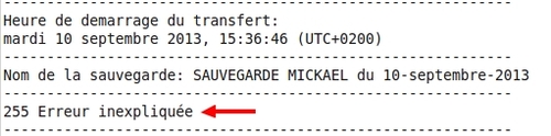 Script de sauvegarde avec Rsync (modification)