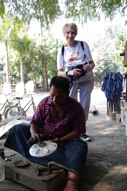 Jacqueline en Birmanie