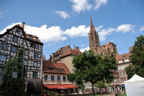 Autour de la cathédrale de Strasbourg