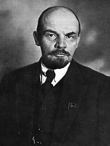 Portrait de Lénine, datant de 1920.