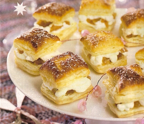 Des brisures de marrons glacés en dessert