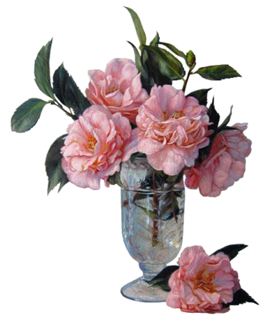 Fleurs  dans vase / 1