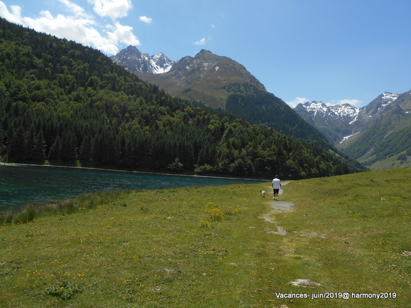 Mes VACANCES - Lac d ESTAING  dans le Val d Azun