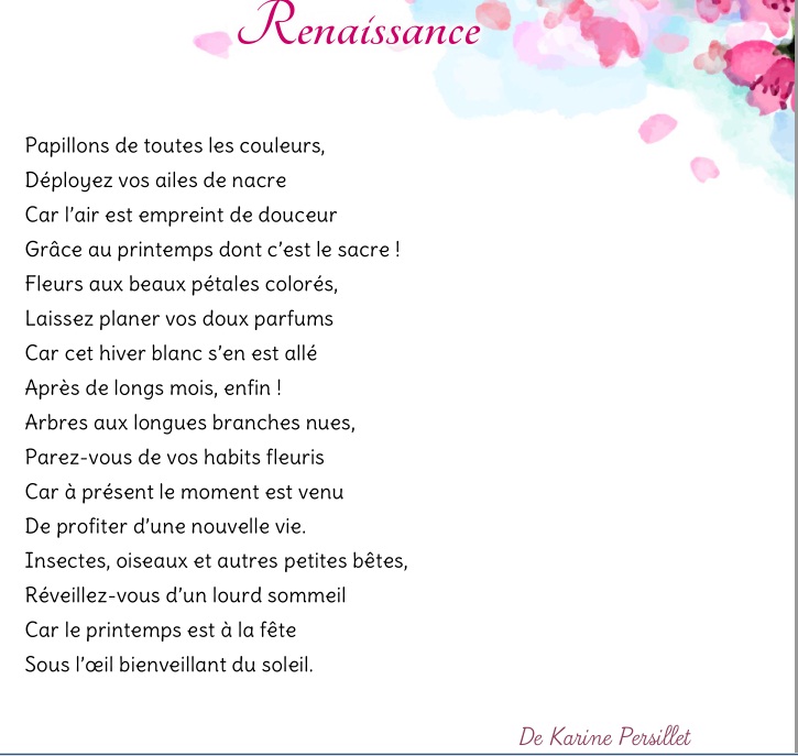 français poésie - chouetteécole